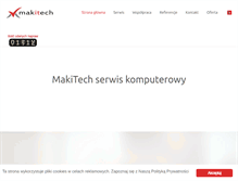 Tablet Screenshot of makitech.com.pl